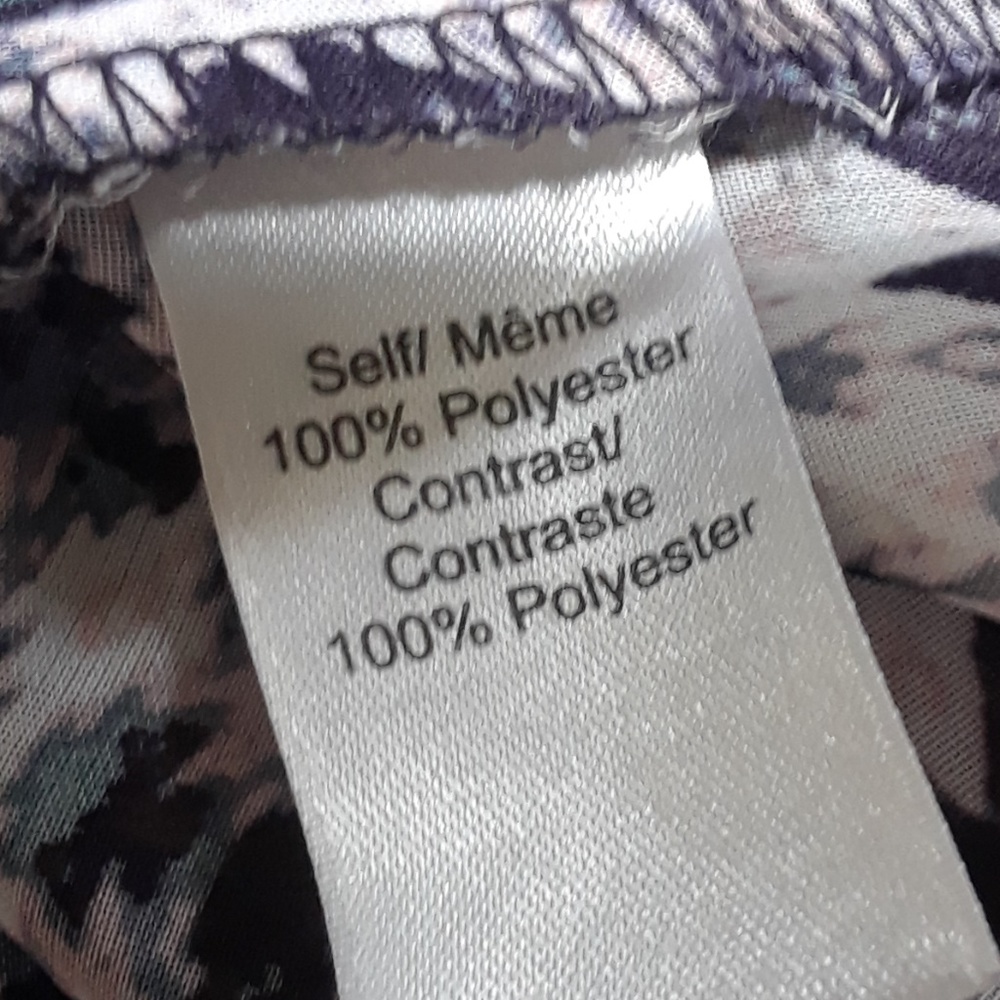 Maurices Cross Back Top Black Wht Small - Picture 5 of 6